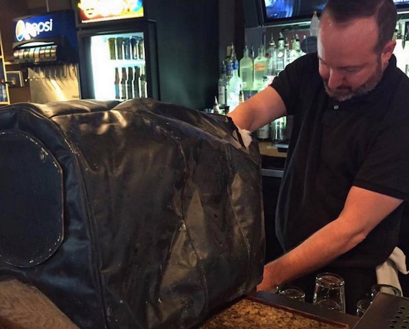 Smokehouse Brewing firkin