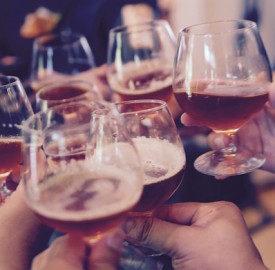 Beer stock photo cheers