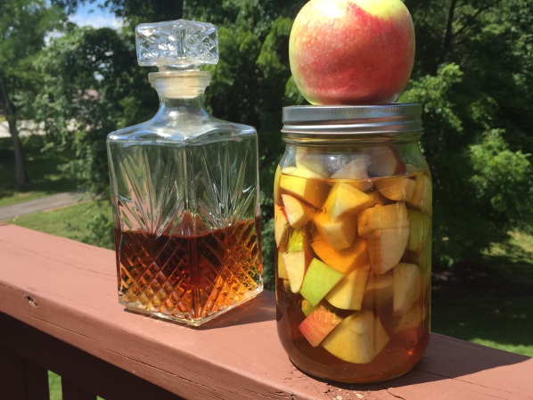 Salty Carmel and Apple Infused Whiskey